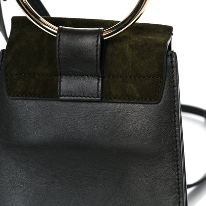 Chloe Suede Calfskin Mini Faye Bracelet Bag Forest Green 12 of 12