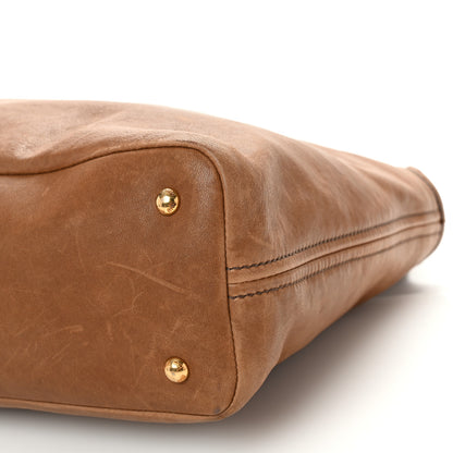 Miu Miu Nappa Medium Aventure Bag Rovere 9 of 9