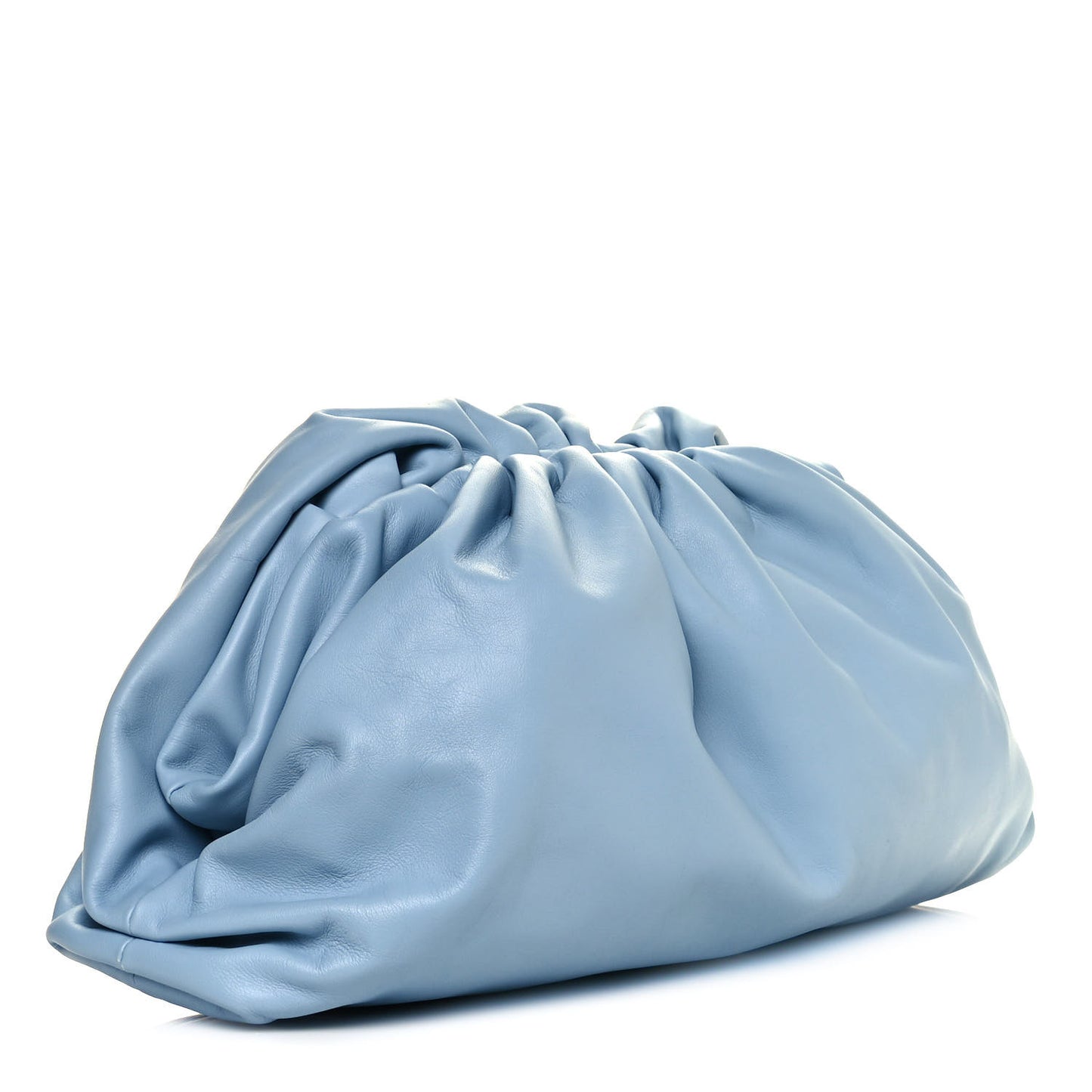 Smooth Butter Calf The Pouch Oversized Clutch Ice