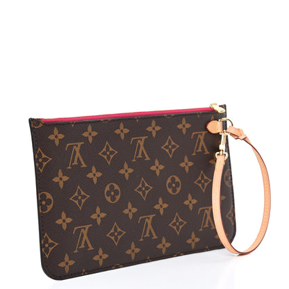 Louis Vuitton Monogram Neverfull MM GM Pochette Pivoine 2 of 7