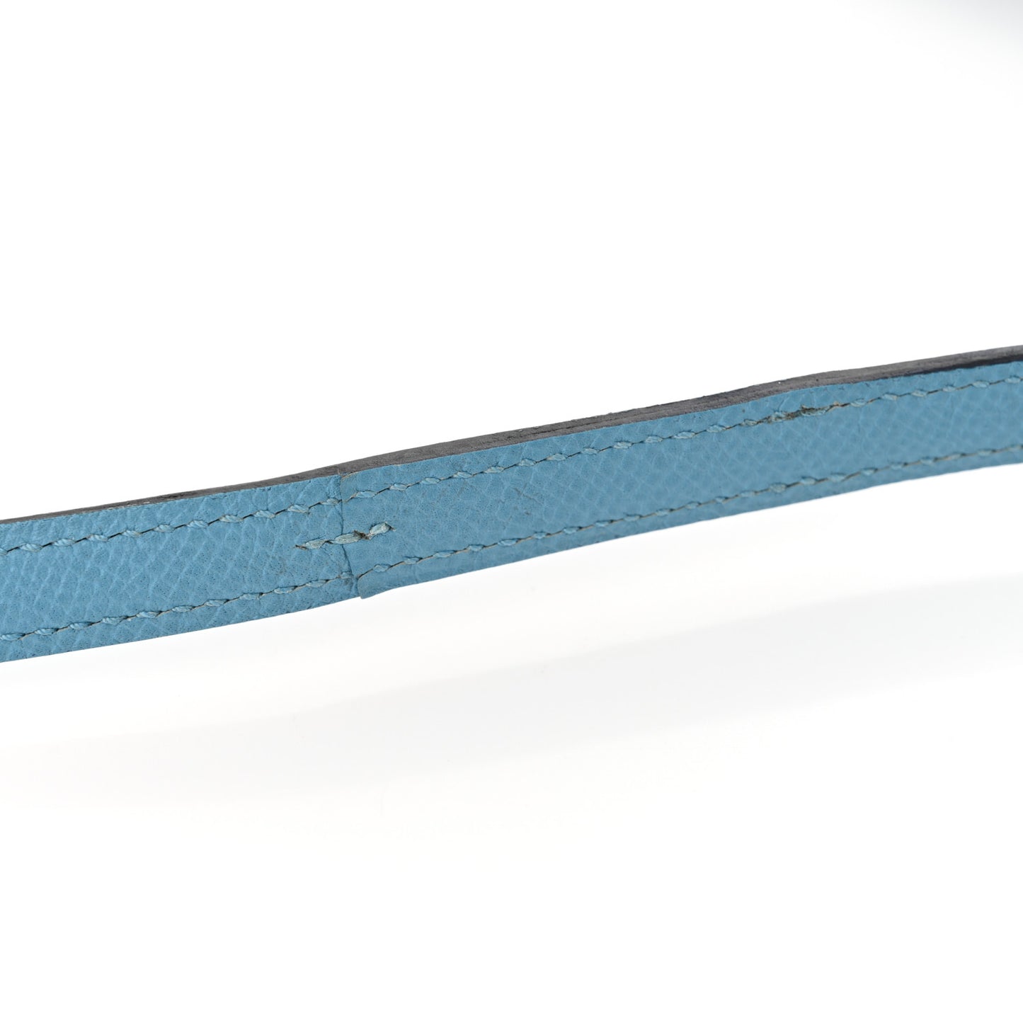 Epsom Enamel Constance 18 Bleu du Nord Rouge