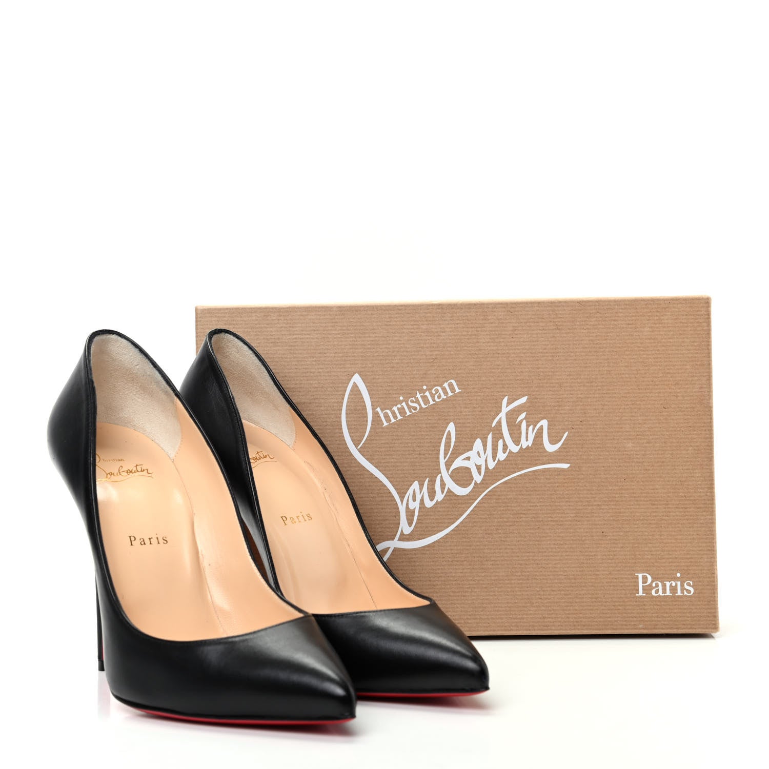 Christian Louboutin Shiny Nappa Pigalle Follies 100 Pumps 41 Black 10 of 10
