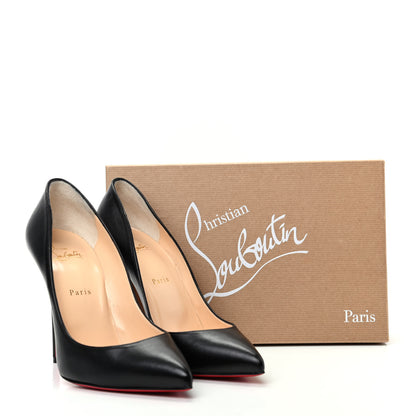 Christian Louboutin Shiny Nappa Pigalle Follies 100 Pumps 41 Black 10 of 10