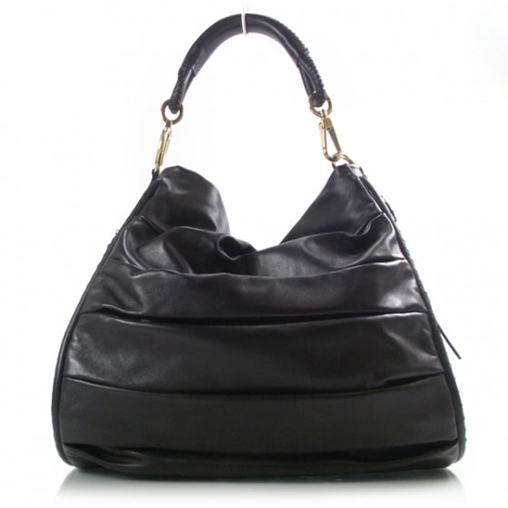 Christian Dior Lambskin Libertine Medium Hobo Black 1 of 9