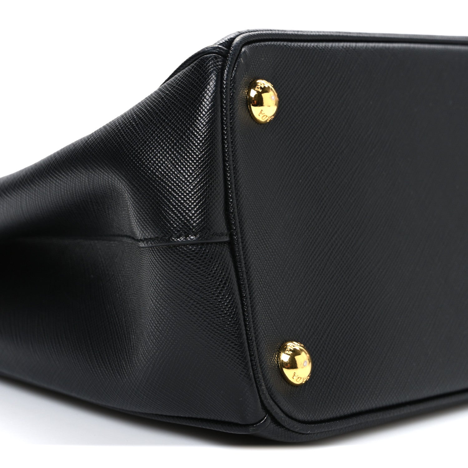 Prada Saffiano Small Galleria Double Zip Tote Black 9 of 10