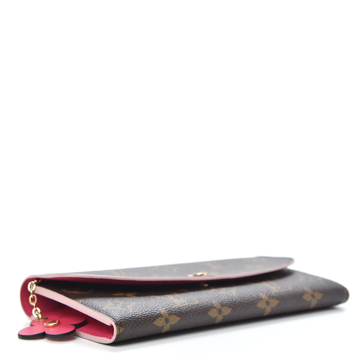 Louis Vuitton Monogram Bloom Flower Emilie Wallet 4 of 7