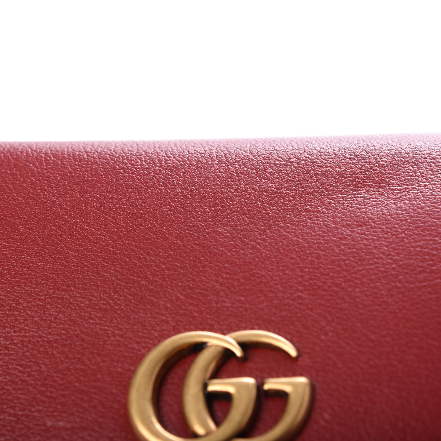 Calfskin Diagonal GG Medium Thiara Double Envelope Shoulder Bag Black Red