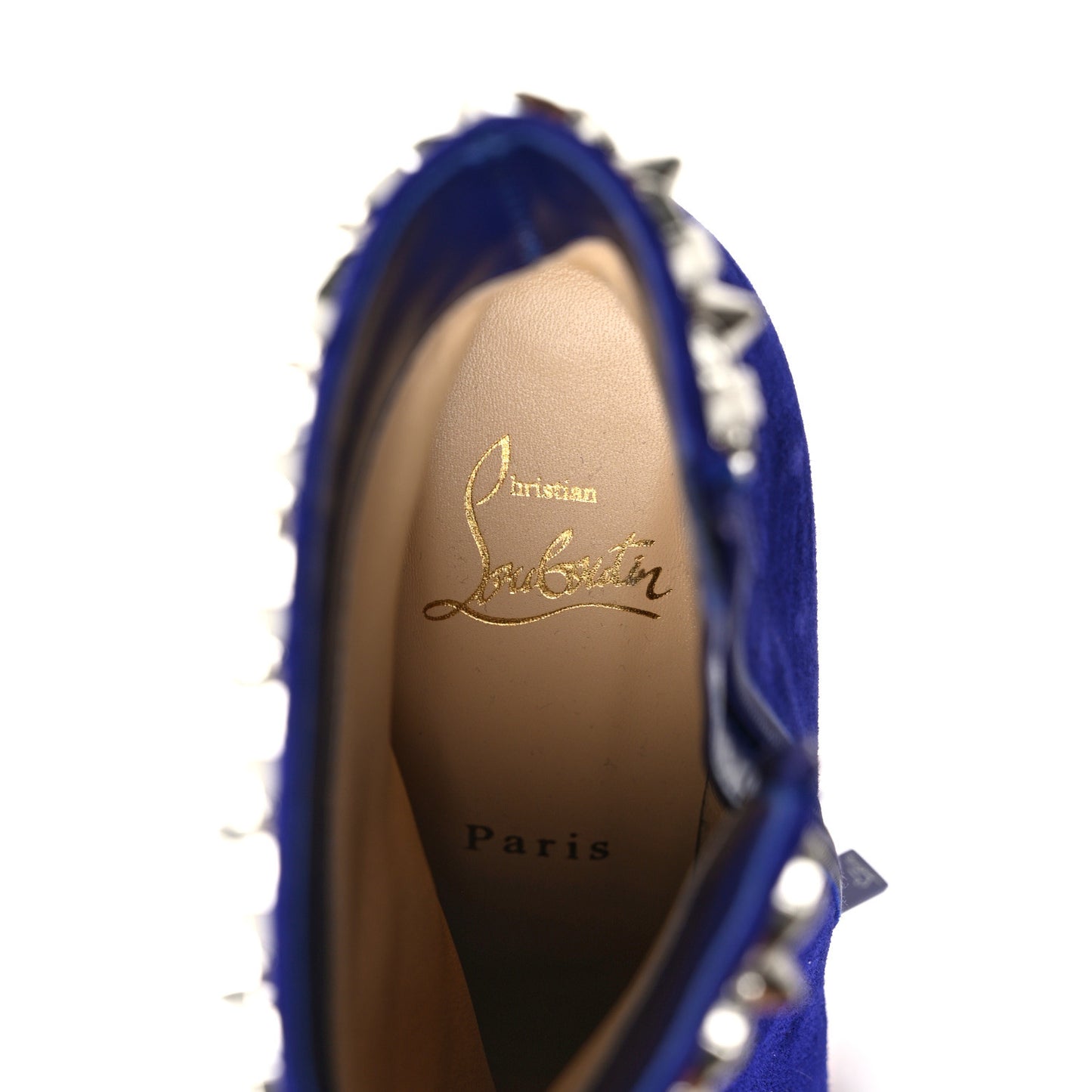 Suede Booty Chain 100 Ankle Boots 37.5 Night