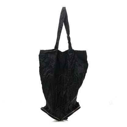 Saint Laurent Calfskin Nylon Heart Foldable Tote Bag Black 11 of 12