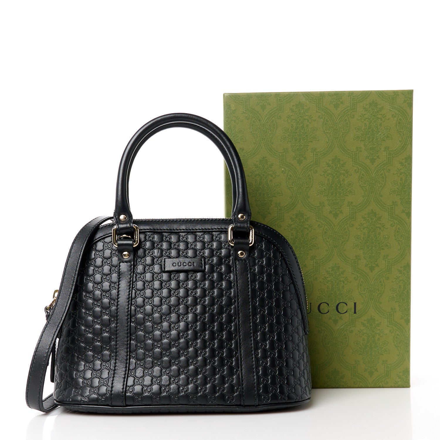 Gucci Microguccissima Mini Dome Bag Black 12 of 12