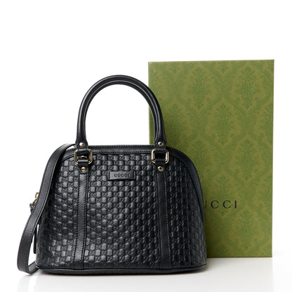 Gucci Microguccissima Mini Dome Bag Black 12 of 12