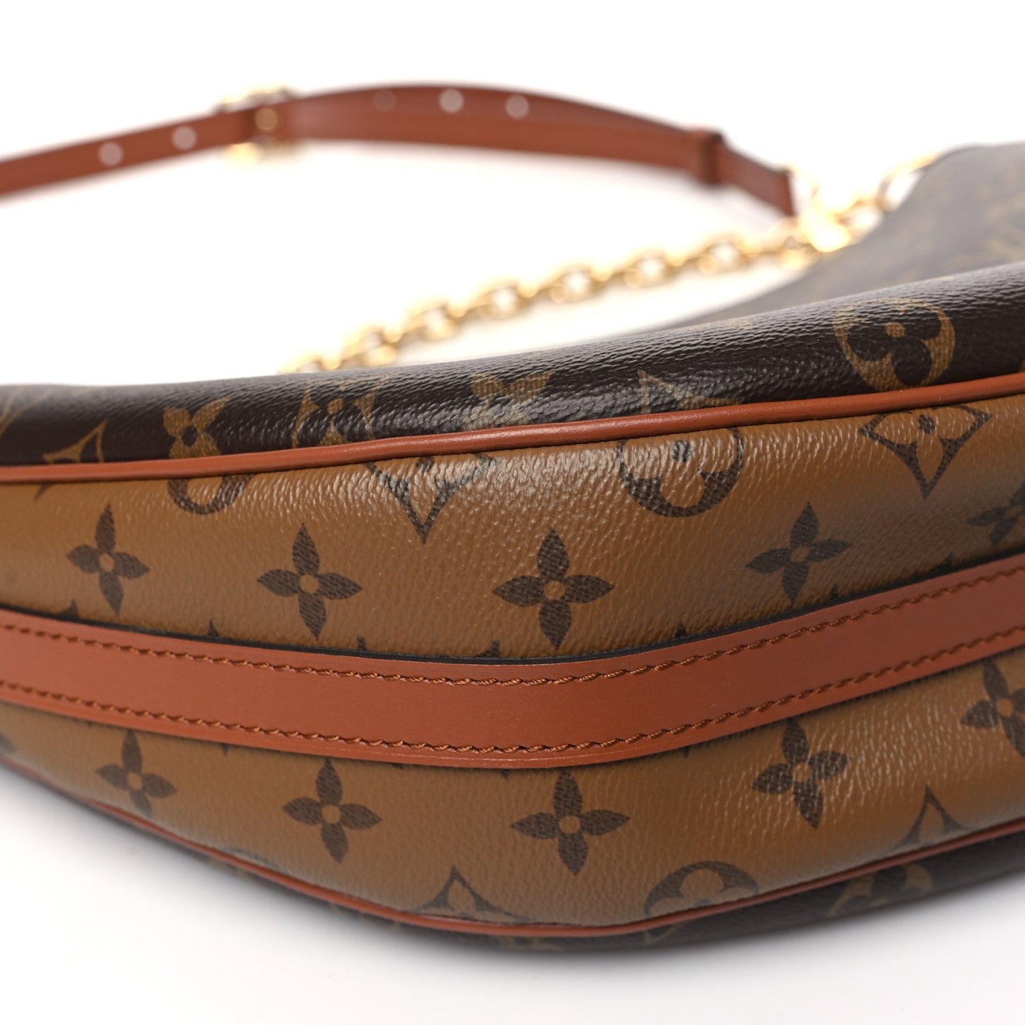 Reverse Monogram Loop Hobo