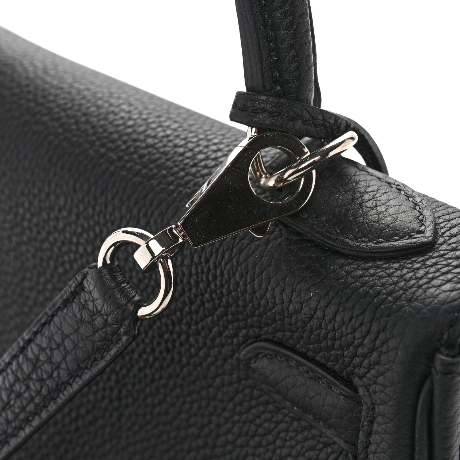 Hermes Togo Kelly Retourne 25 Black 12 of 14