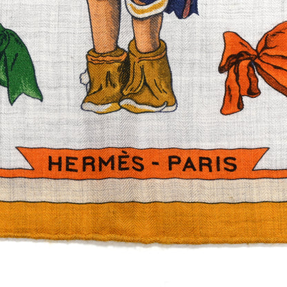 Hermes Cashmere Silk Kachinas Shawl 140 2 of 5