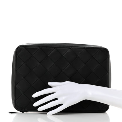 Bottega Veneta Nappa Intrecciato Organizer Case Black 2 of 7