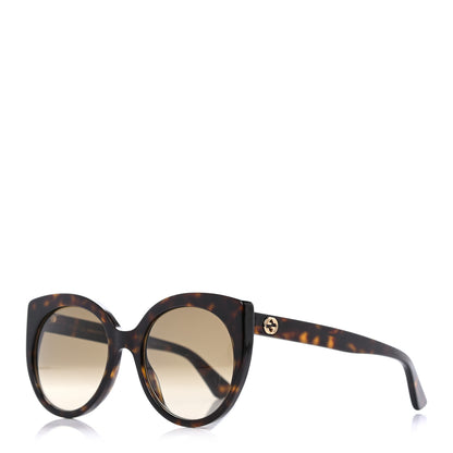 Gucci Acetate Cat Eye Sunglasses GG0325S Tortoise 1 of 7