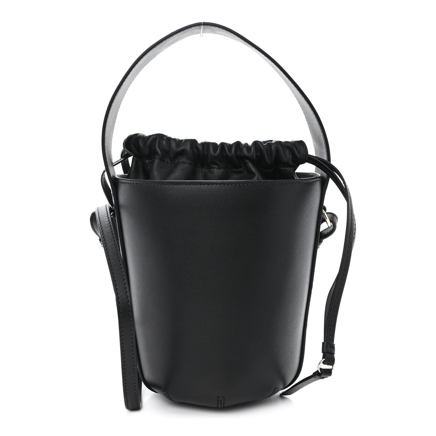 Calfskin Sense Bucket Bag Black