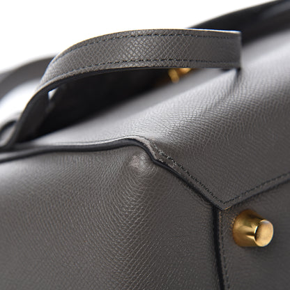 Celine Grained Calfskin Mini Belt Bag Grey 10 of 13