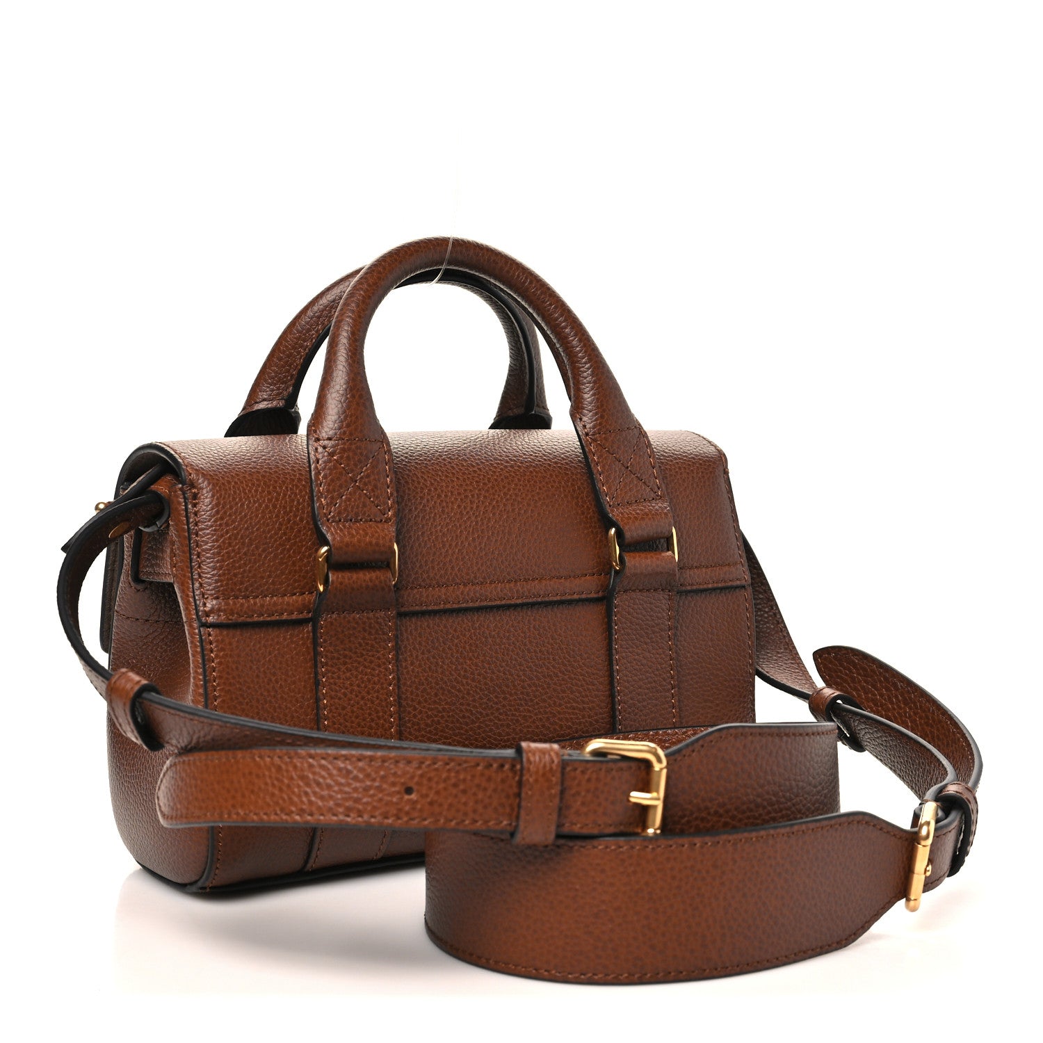 Mulberry Small Classic Grain Mini Bayswater Oak 3 of 9
