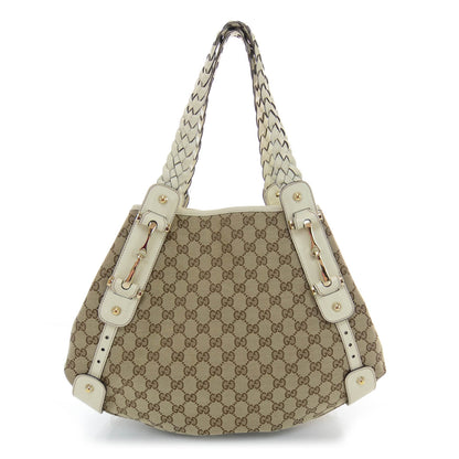 Gucci Monogram Medium Pelham Shoulder Bag White 1 of 8