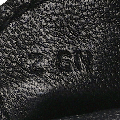 Hermes Milo Lambskin Matte Alligator Touch Grigri Rodeo Horse Bag Charm PM So Black 4 of 4