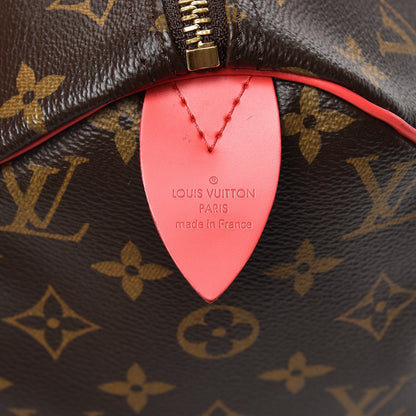 Louis Vuitton Monogram Totem Speedy 30 Flamingo 6 of 11