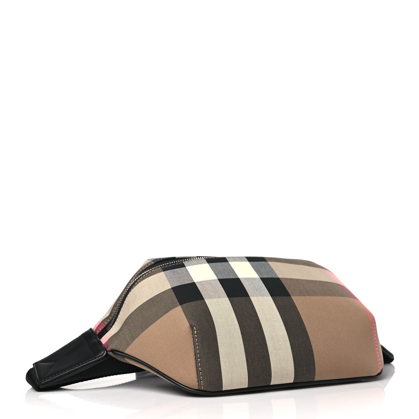 House Check Sonny Bum Bag Taupe Brown