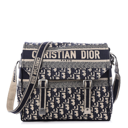 Christian Dior Oblique Medium Diorcamp Messenger Blue 1 of 7