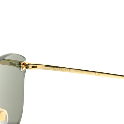 Gucci Rimless Sunglasses GG0354S Black 6 of 8