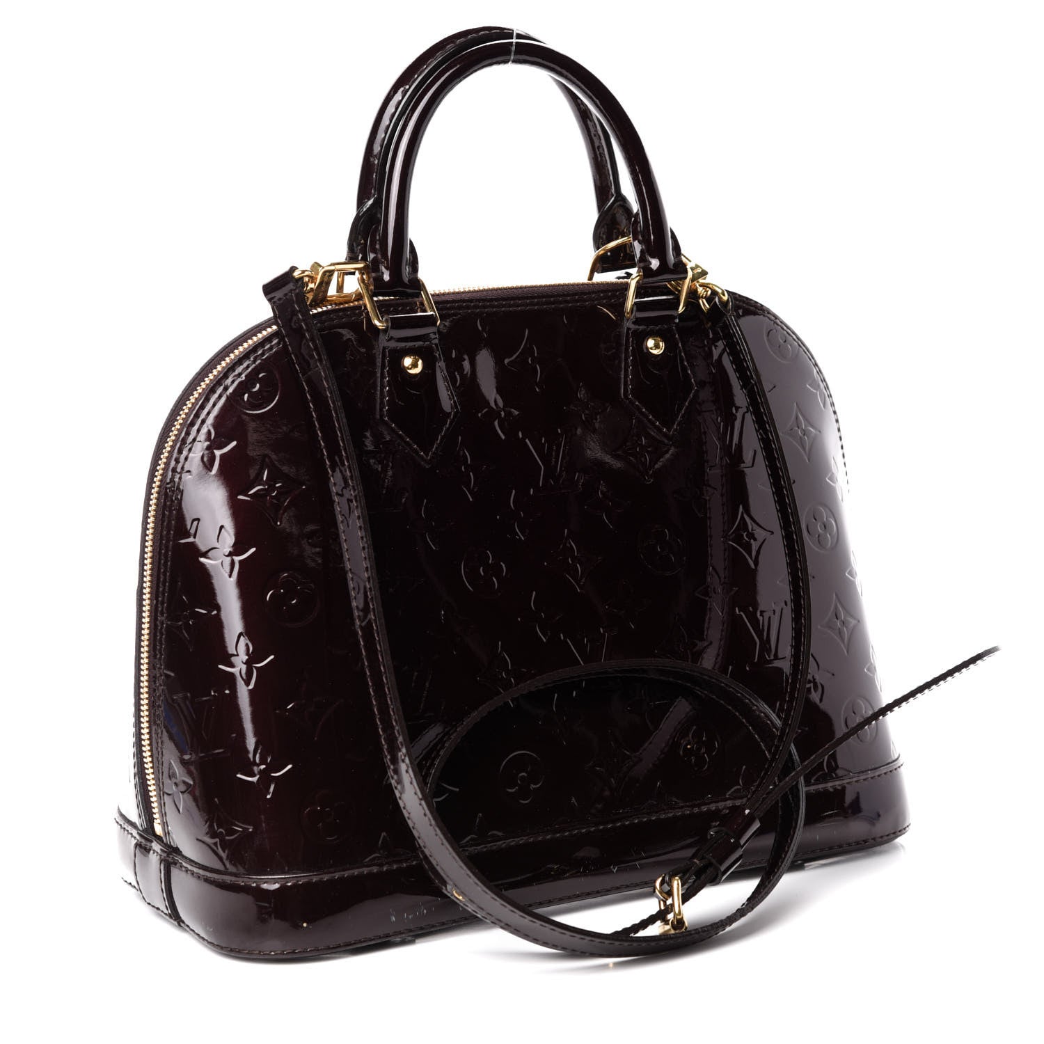 Louis Vuitton Vernis Alma PM Amarante 3 of 12