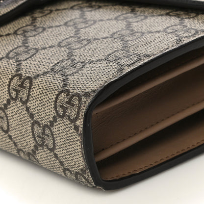 Gucci GG Supreme Monogram Mini Dionysus Chain Wallet Beige Taupe 9 of 12