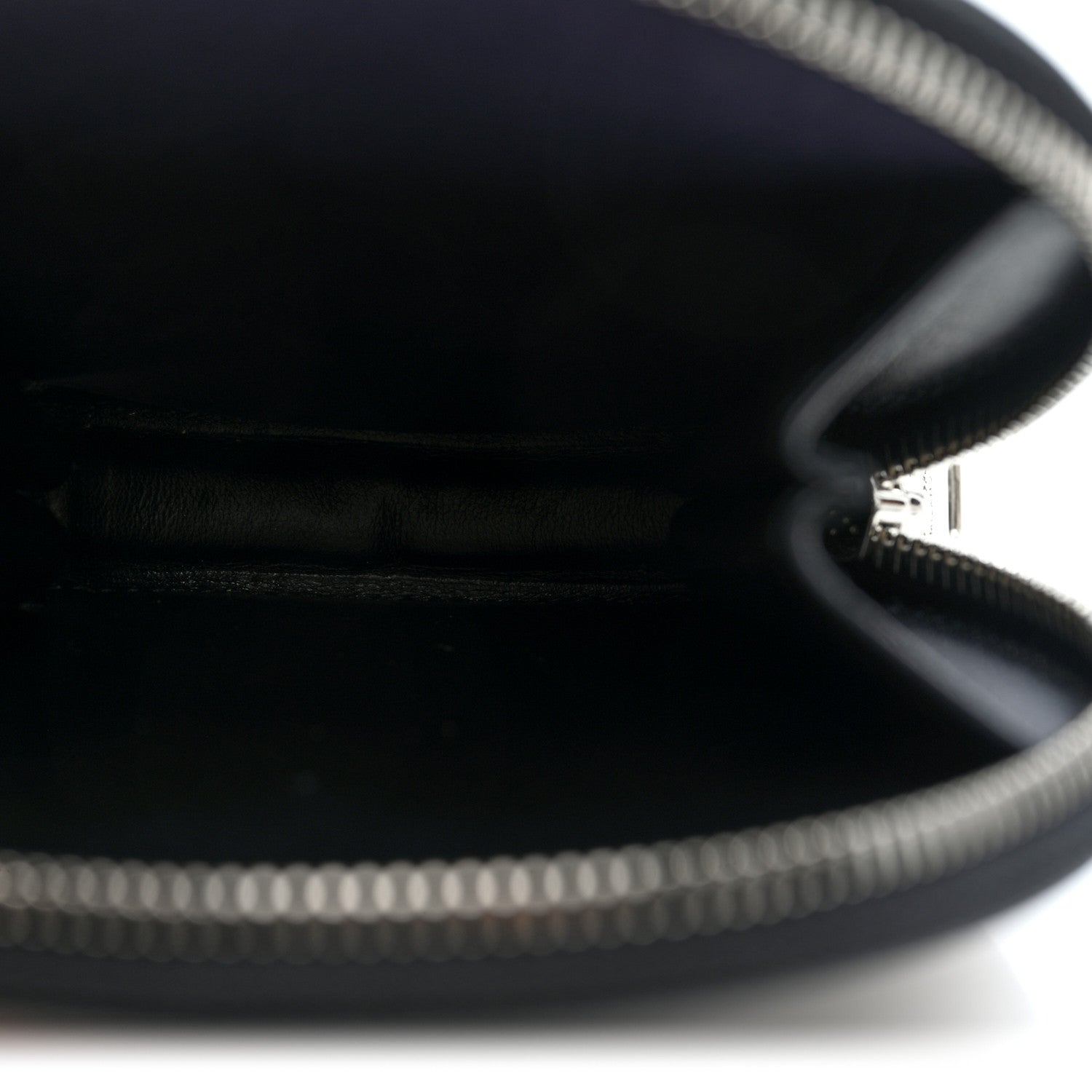 Prada Spazzolato Round Chain Coin Crossbody Pouch  Black 3 of 10