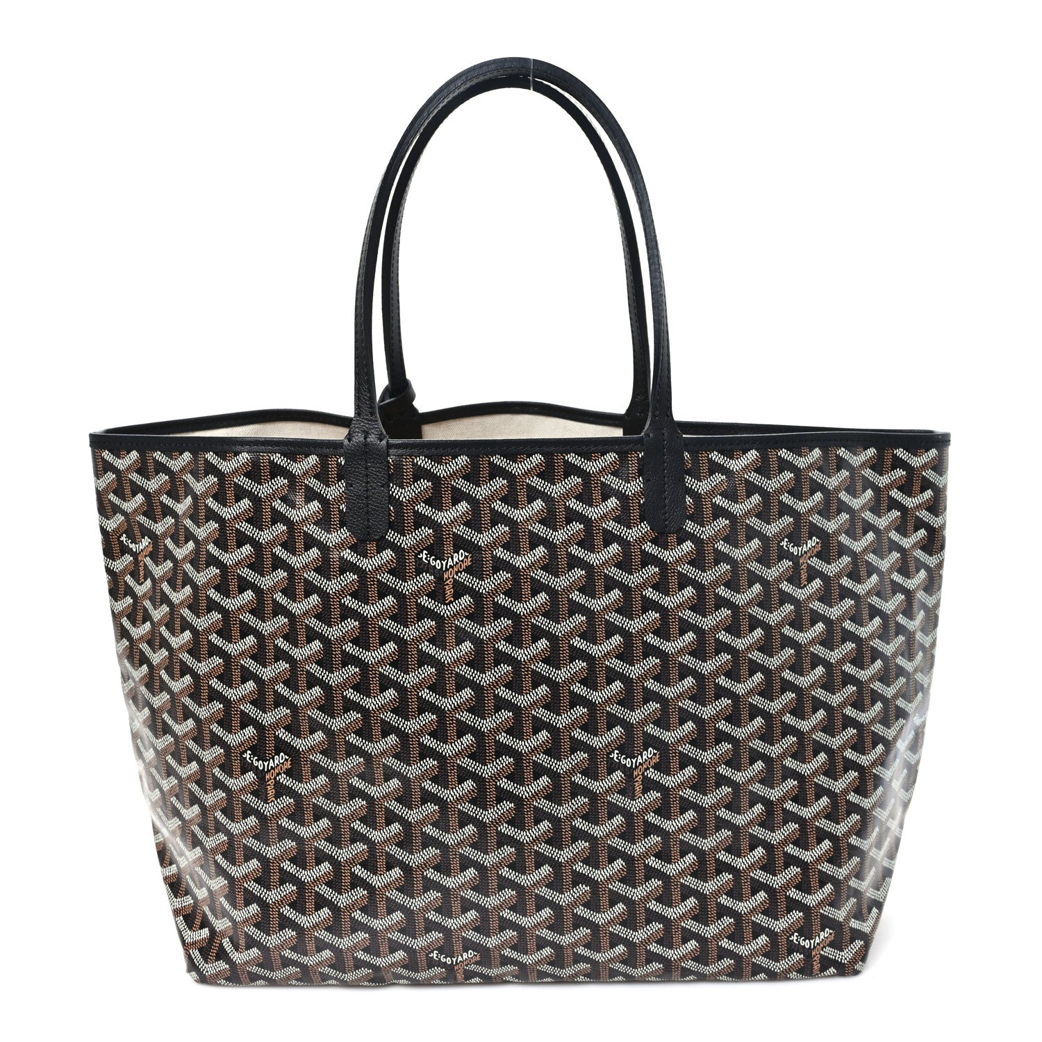 Goyard Goyardine Saint Louis PM Black 1 of 11