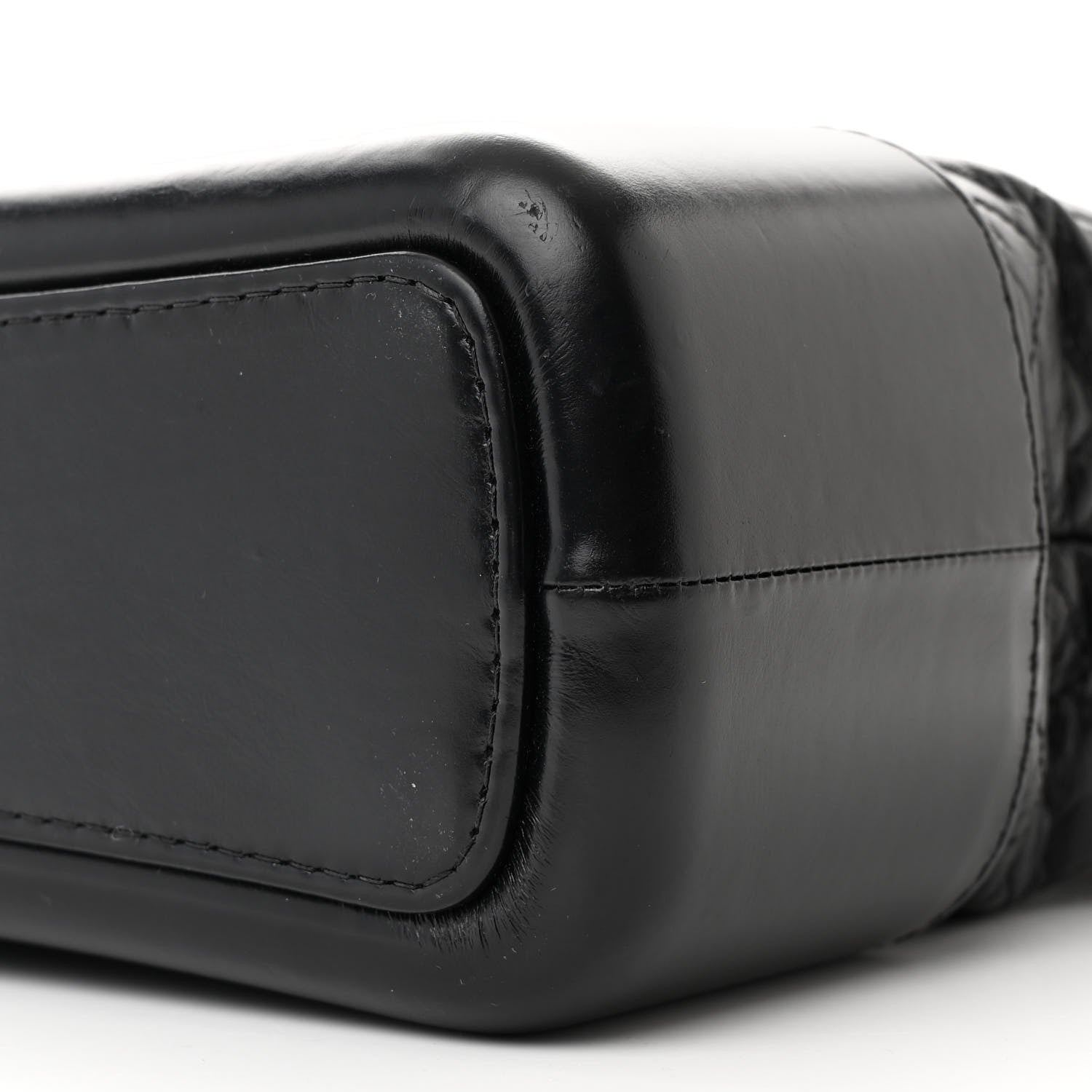 Chanel Aged Calfskin Quilted Medium Gabrielle Hobo Black 10 of 17