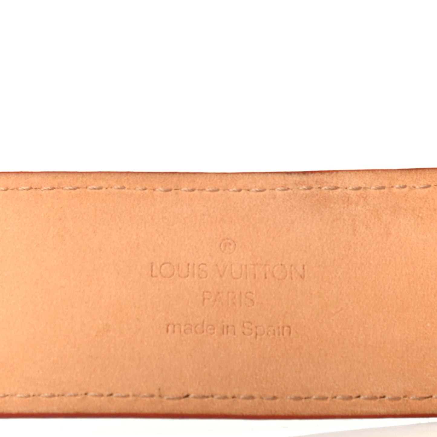 Monogram Watercolor Aquarelle Belt 85 34 White