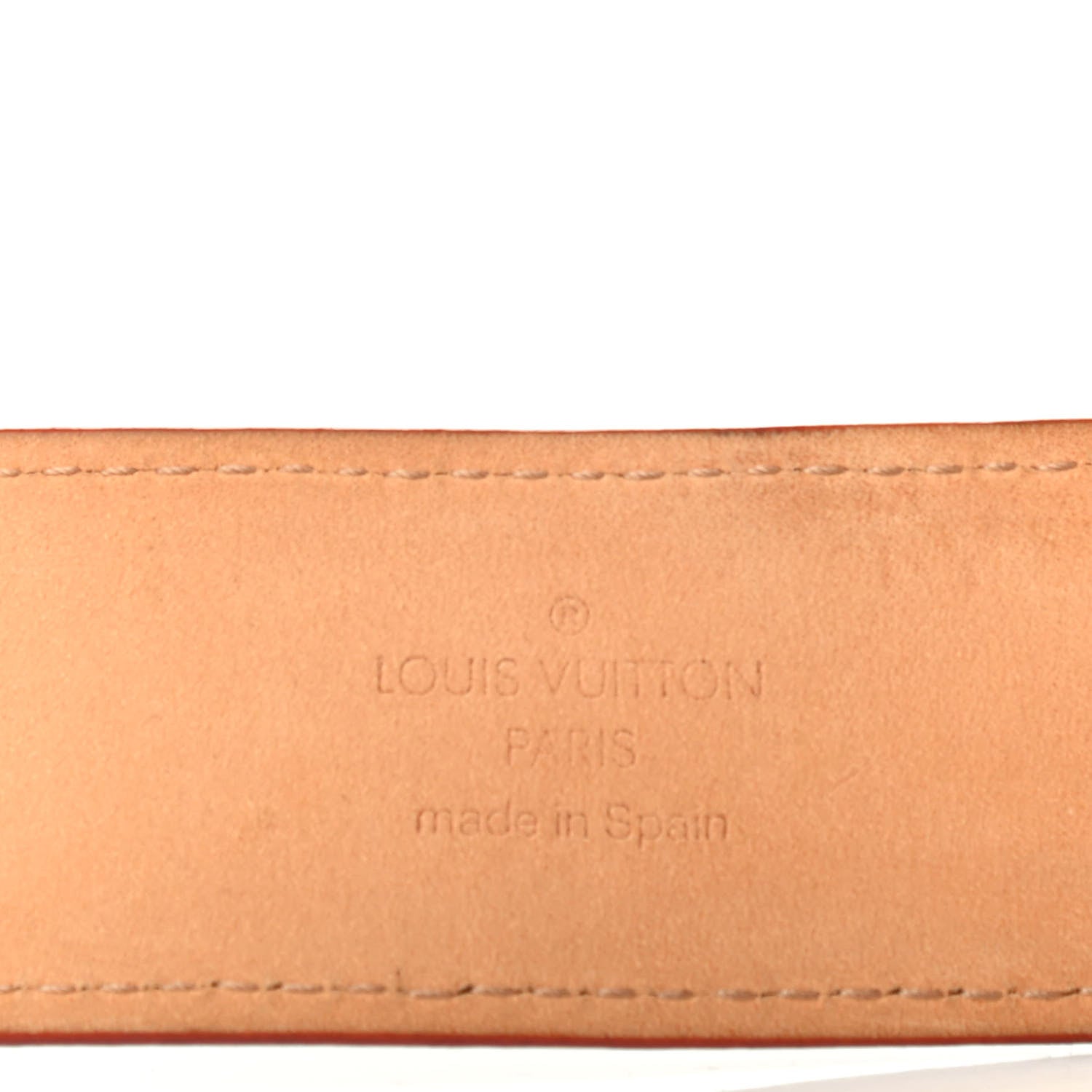 Louis Vuitton Monogram Watercolor Aquarelle Belt 85 34 White 4 of 4