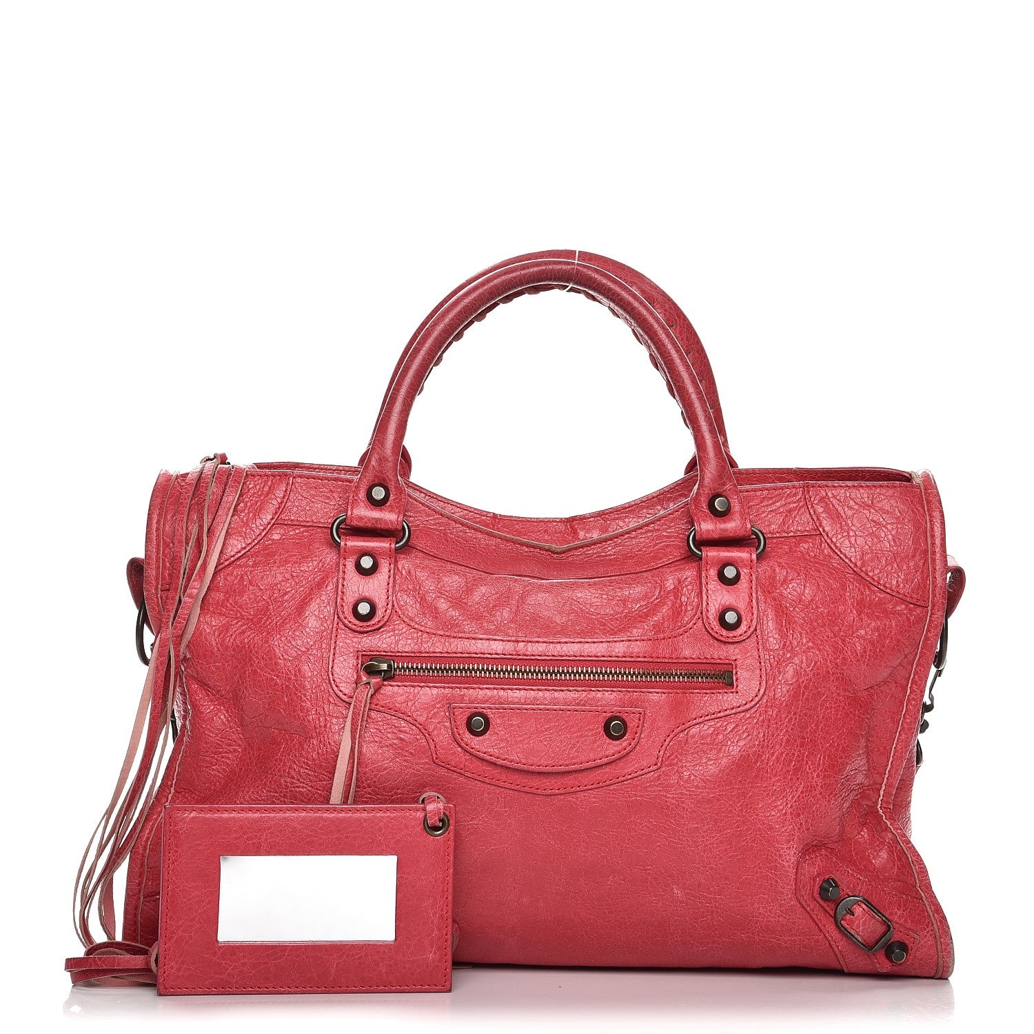 Balenciaga Agneau Classic Hardware City Rose Thulian 1 of 16
