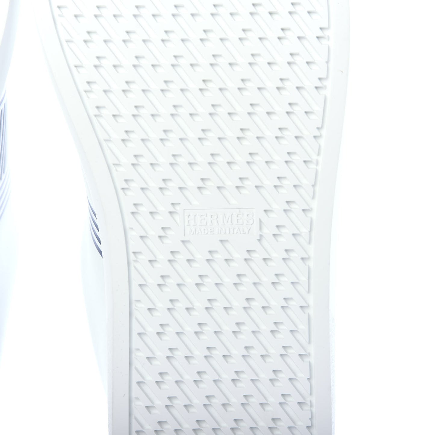 Calfskin Mens Avantage Sneakers 44 White Marine