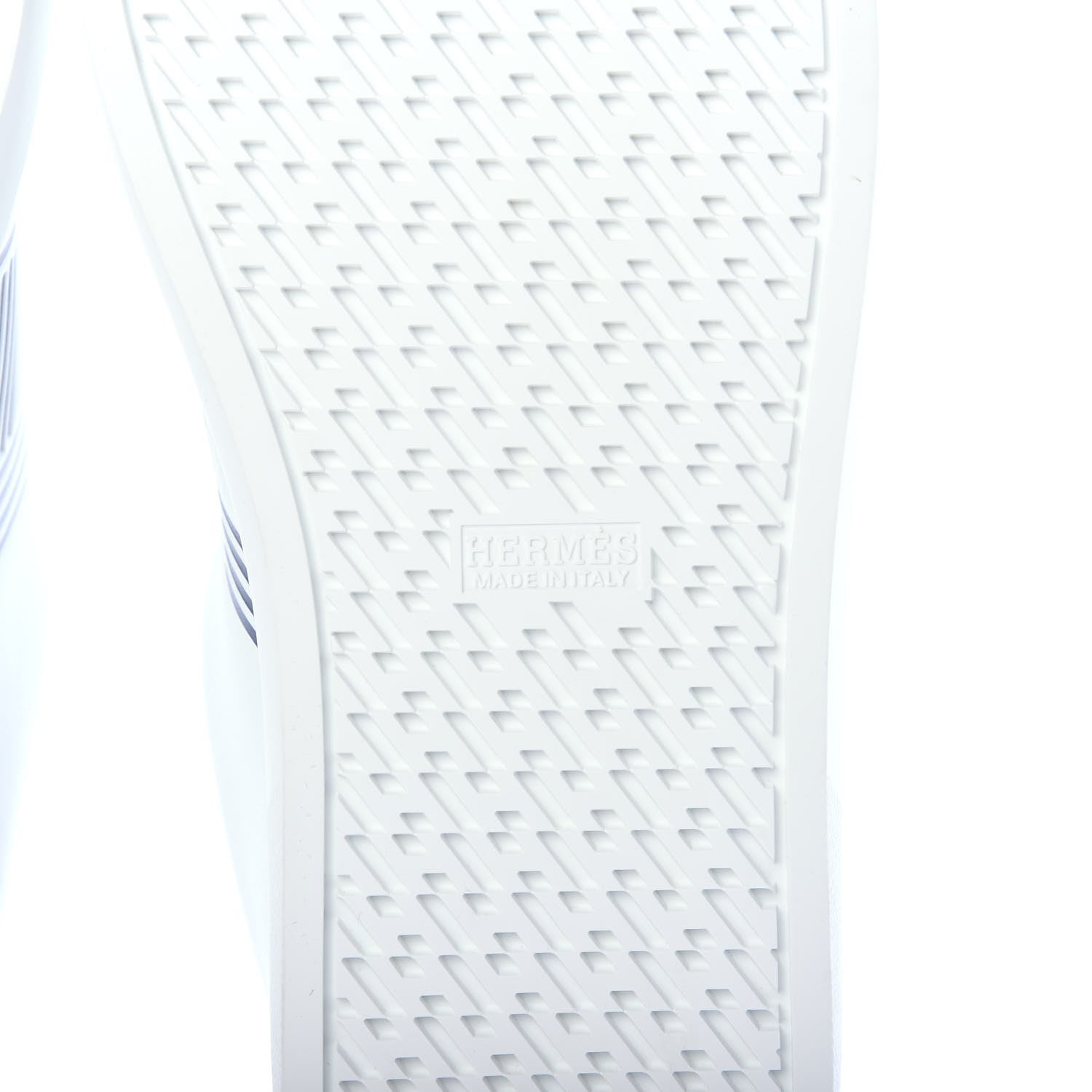 Hermes Calfskin Mens Avantage Sneakers 44 White Marine 6 of 12