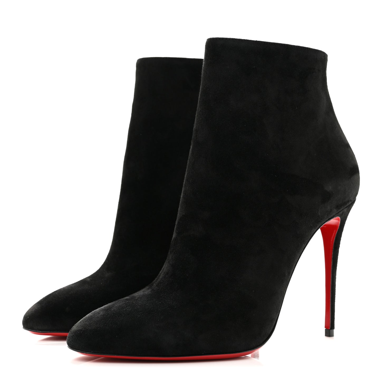 Veau Velours Eloise 100 Booty 37.5 Black