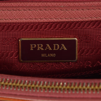 Prada Saffiano Mini Galleria Double Zip Tote Tamaris 12 of 15