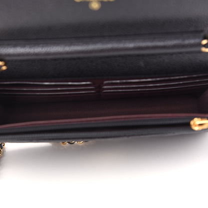 Chanel Caviar Quilted Wallet On Chain WOC Black 4 of 9