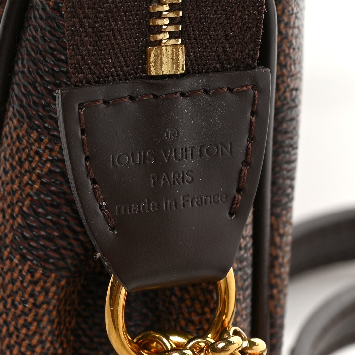 Damier Ebene Eva Clutch