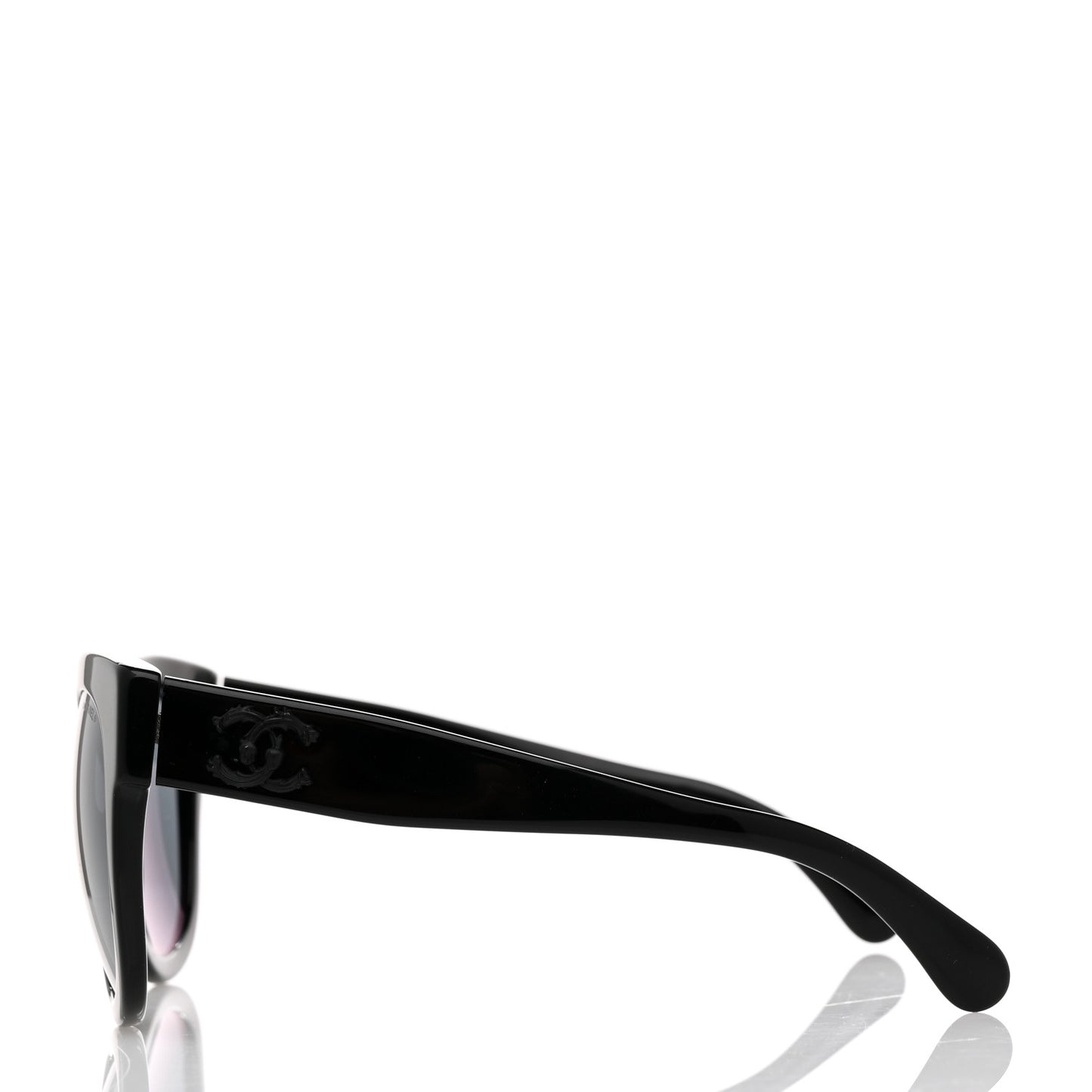 Acetate Butterfly Signature CC Sunglasses 5358 Black
