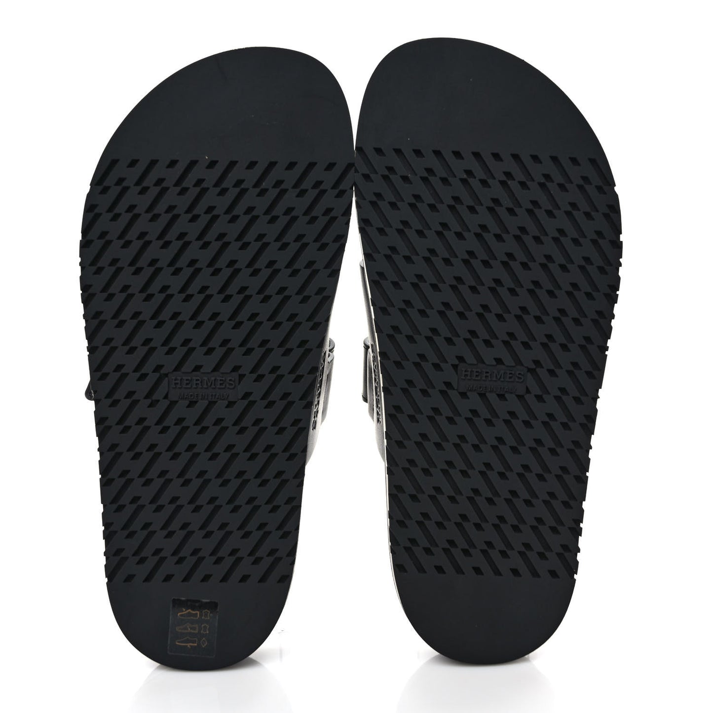 Calfskin Womens Chypre Sandals 36.5 Black