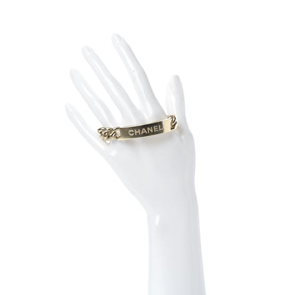 Chanel Metal Chain ID CC Bracelet Gold 2 of 4