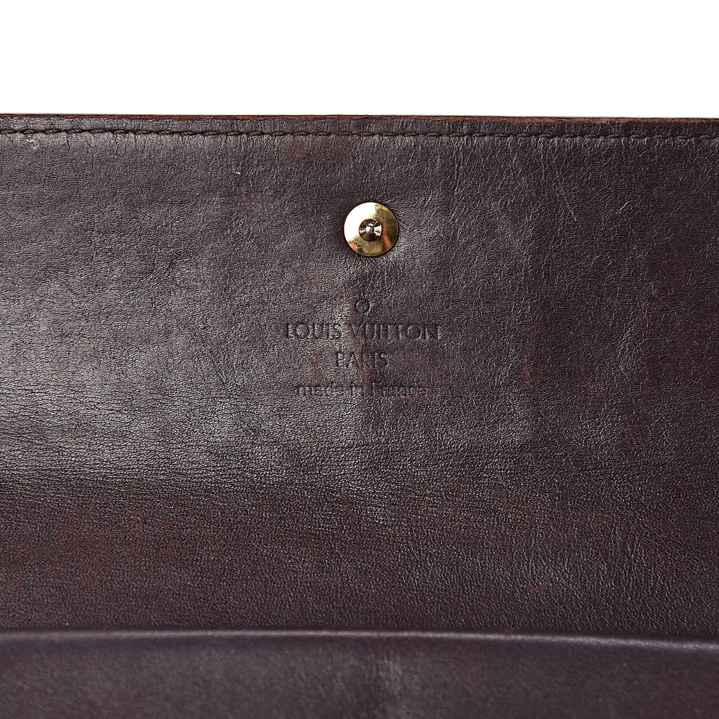 Vernis Porte Tresor International Wallet Amarante