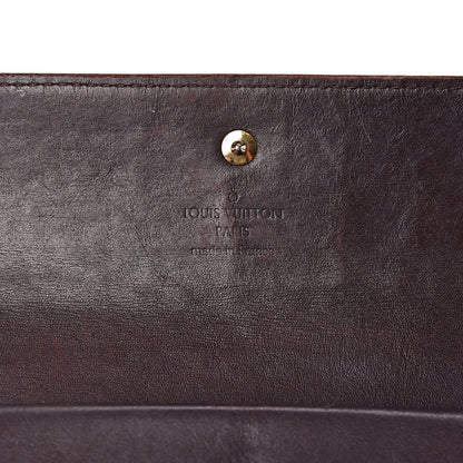 Louis Vuitton Vernis Porte Tresor International Wallet Amarante 7 of 9
