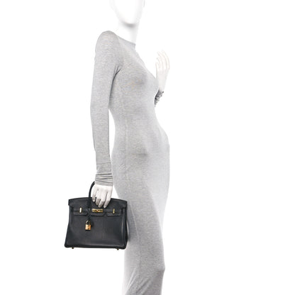 Hermes Togo Birkin 25 Black 2 of 13