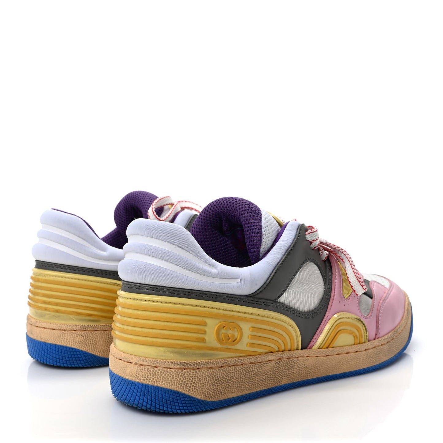 Demetra Womens Basket Low Top Sneakers 37 Sugar Pink Great White Dusty Grey